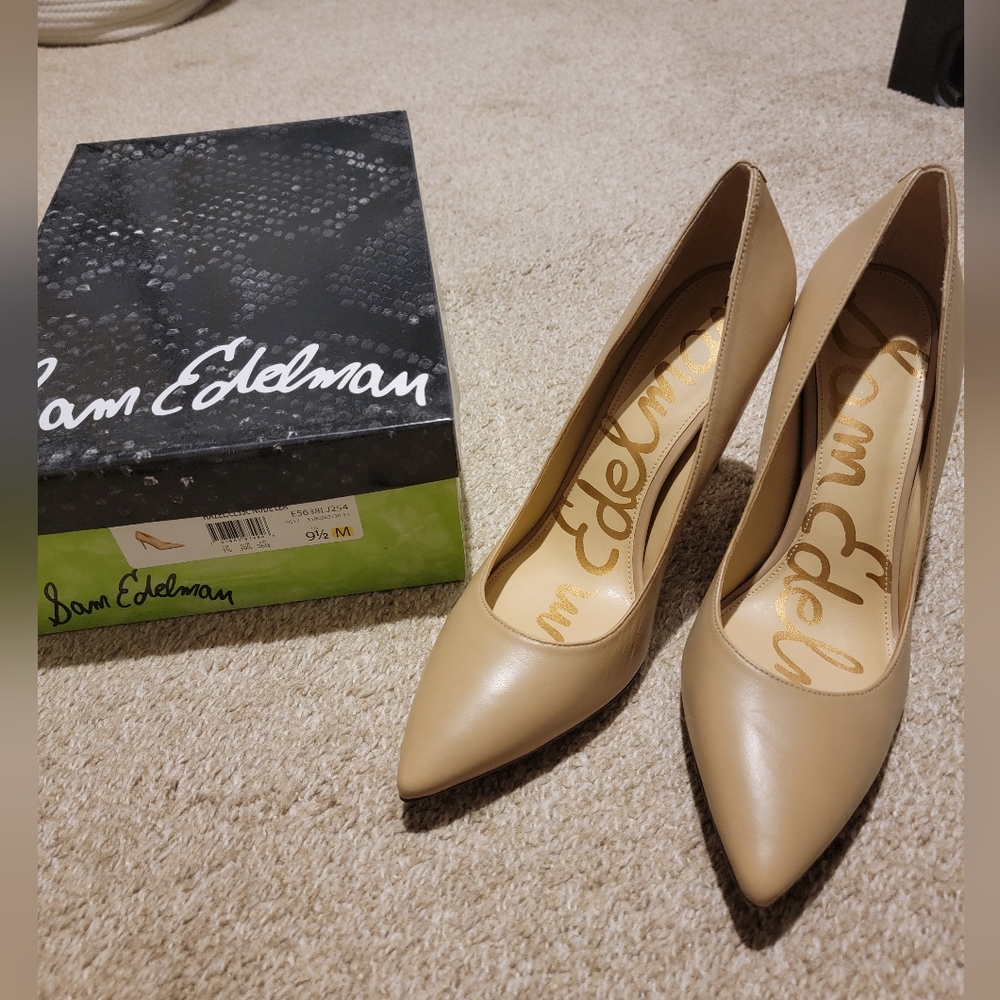 Sam Edelman Nude Heels sz 9.5